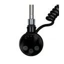 Полотенцесушитель электрический Secado Валенсия 1 СП 500x600 мм 300 Вт с терморегулятором и полкой лесенка цвет черный L