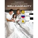 Утяжеленное сенсорное одеяло Wellinagravity 200x220 белое 9кг WGS-22