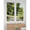 Рулонная штора блэкаут At Home ЛургасAT785166068, 68x170см, цвет бежевый, зеленый