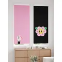 Рулонная штора блэкаут At Home ЛургасAT785171068, 68x170см, цвет серый, розовый