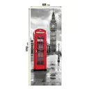 Рулонная штора блэкаут At Home ЛургасAT785100068, 68x170см, цвет красный, серый