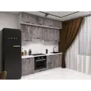 Кухонный гарнитур Sv-мебель Модус 175125 210x250.4x53.8 см ЛДСП цвет серый