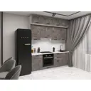 Кухонный гарнитур Sv-мебель Модус 175577 210x250.4x53.8 см ЛДСП цвет серый