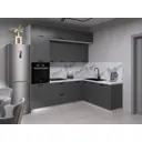 Кухонный гарнитур Sv-мебель Модус 175586 240x250.4x160 см ЛДСП цвет серый