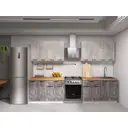 Кухонный гарнитур Sv-мебель Модус 176029 240x214.4x53.8 см ЛДСП цвет серый