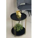 Журнальный столик круглый Sheffilton 36x36x46 см разноцветный