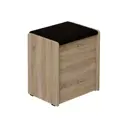 Пуф рогожка Бонмебель Чикаго 176160, 41.50x41.50 см, цвет коричневый