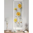 Рулонная штора блэкаут At Home НокретAT785099057, 57x170см, цвет белый, желтый