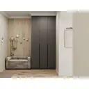 Шкаф распашной Sv-мебель Арно 187650 с 3 дверями 120.1x260x50.6 см ЛДСП цвет графит