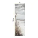 Рулонная штора блэкаут At Home НокретAT785035057, 57x170см, цвет бежевый, коричневый, серый