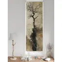Рулонная штора блэкаут At Home НокретAT785041057, 57x170см, цвет бежевый, серый