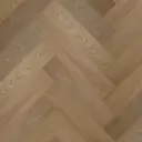 Паркетная доска елка Английская Alloro однополосная Дуб Натур Фиджи лак толщина 13 мм с фаской 1.152 м², цена за упаковку