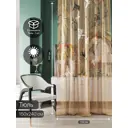 Тюль At home Базовая коллекция AT583016 на шторной ленте 240x150 см цвет коричневый