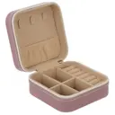 Шкатулка для украшений дорожная L10 W10 H5 см 815413