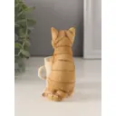 Сувенир полистоун Рыжий котёнок с чашкой кофе 85х55х10 см 10583256