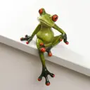 Сувенир полистоун лак на полку Лягуха сидит 148х95х55 см 9700612