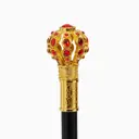 Сувенирное изделие Трость с кинжалом клинок 36см рукоять корона 10421832