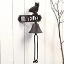 Колокол сувенирный чугун Филин. Welcome 22х21х12 см 3505321