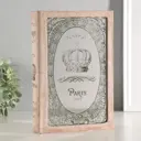 Сейф-книга дерево кожзам зеркало Корона Франции 24х16х5 см 10325779