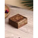 Шкатулка резная Черепаха дерево соно 10х10х5 см 10485373