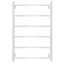 Полотенцесушитель водяной лесенка Secado Милан 1 800x500 мм универсальная подводка нержавеющая сталь цвет белый матовый