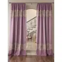 Комплект штор At home Базовая коллекция AT919215 на шторной ленте 260x150 см цвет розовый