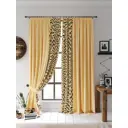 Комплект штор At home Базовая коллекция AT954133 на шторной ленте 270x220 см цвет оранжевый