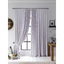 Комплект штор At home Базовая коллекция AT954093 на шторной ленте 270x220 см цвет фиолетовый