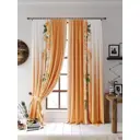 Комплект штор At home Базовая коллекция AT954070 на шторной ленте 270x220 см цвет оранжевый
