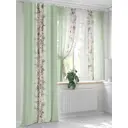 Комплект штор At home Базовая коллекция AT551049-280 на шторной ленте 280x150 см цвет зеленый