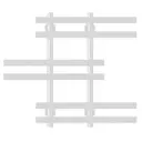 Полотенцесушитель водяной лесенка Secado Понтида 6 600x500 мм универсальная подводка нержавеющая сталь цвет белый матовый