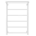 Полотенцесушитель водяной лесенка Secado Триада 1 сп 800x500 мм универсальная подводка нержавеющая сталь цвет белый матовый