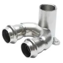 Водорозетка Franta 3/4"x18 мм ВР-ВПр нержавеющая сталь Aisi 304 V28183400G