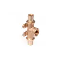 Тройник комбинированный Рехау 20x1/2"x20 мм ВР бронза 14562941001