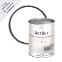 Краска для стен и потолков моющаяся Acrilux матовая цвет белый 1.1 л
