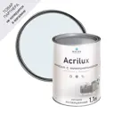 Краска для стен и потолков моющаяся Acrilux матовая цвет утренний туман 1.1 л