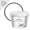 Краска для стен и потолков моющаяся Acrilux матовая цвет белый. 2.75 л