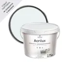 Краска для стен и потолков моющаяся Acrilux матовая цвет вечерняя тень 2.75 л