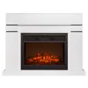 Каминокомплект Realflame Lindelse 26 WT с очагом Genius 26 1550Вт белый