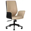 Офисное кресло Dobrin Maxwell LMR-127B 64x110x61 см искусственная кожа цвет кремовый