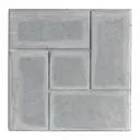 Тротуарная плитка Калифорния 300x300x27 мм серый