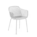 Стул La forma Quinn 42x80x60 см ПВХ цвет белый