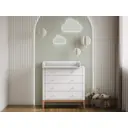 Комод Incanto Pk-0054/1 4 ящика 90х45х90 см ЛДСП цвет белый/бук