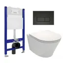Комплект инсталляция с унитазом Enio 545307 цвет белый