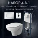 Инсталляция с подвесным унитазом Damixa DX15.IS40231.1700