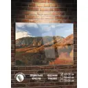 Картина Полицентр Лес и горы в лучах солнца 30x40 см