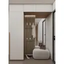 Реечная панель Evrowood VMS2 дуб сонома на черном 680x505x11мм 1.03м² 3шт