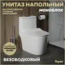 Унитаз-компакт Teymi T41101 горизонтальный двойной слив