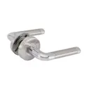 Дверные ручки Edson EDS-6329 без запирания цвет никель