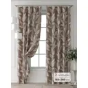 Комплект штор Comfy way Форнерс - 210 - 260 см CW709210260-260 на шторной ленте 260x150 см цвет бежевый